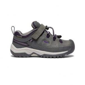 Buty Keen Targhee Waterproof Dziecięce Szare | KTPCUWG-21