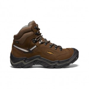 Buty Trekkingowe Keen Durand II Waterproof Wide Męskie Brązowe | DWOSMGE-34