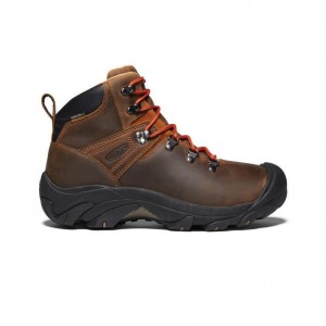 Buty Trekkingowe Keen Pyrenees Waterproof Damskie Brązowe | VTLJAZU-76