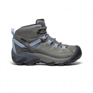 Buty Trekkingowe Keen Targhee II Waterproof Mid Damskie Szare | AJVCTKR-01