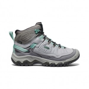 Buty Trekkingowe Keen Targhee IV Waterproof Damskie Szare | NRJMKZE-39