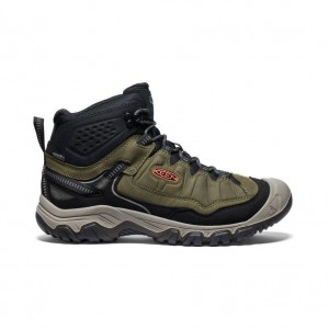 Buty Trekkingowe Keen Targhee IV Waterproof Męskie Oliwkowe | XJMWBHU-10