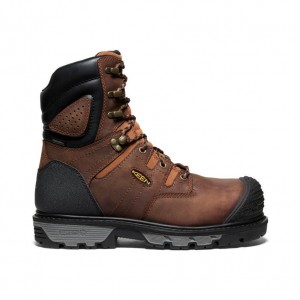 Kozaki Keen Camden 8 Waterproof (Carbon-Fiber Toe) Męskie Brązowe | SLDYPXN-37