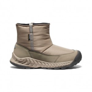 Kozaki Keen Hood NXIS Waterproof Pull-On Damskie Beżowe | WRXKMCP-76