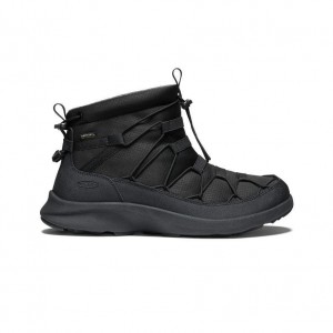 Kozaki Keen UNEEK SNK Waterproof Chukka Męskie Czarne | ITEUBKZ-06