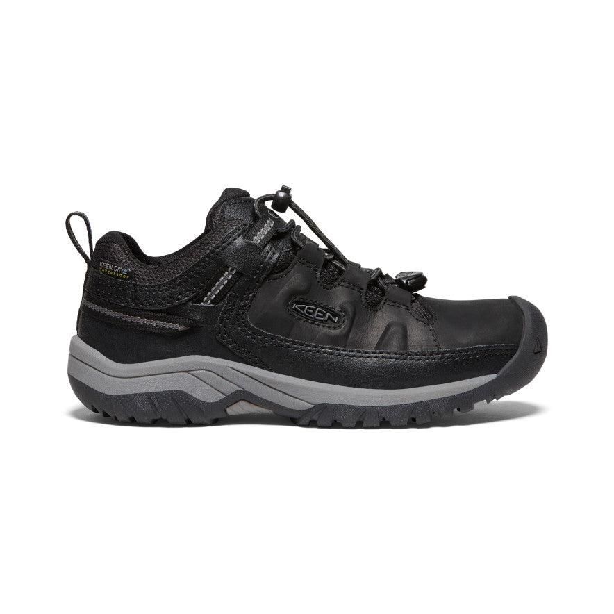 Buty Keen Targhee Waterproof Dziecięce Czarne | YZRLXQF-38