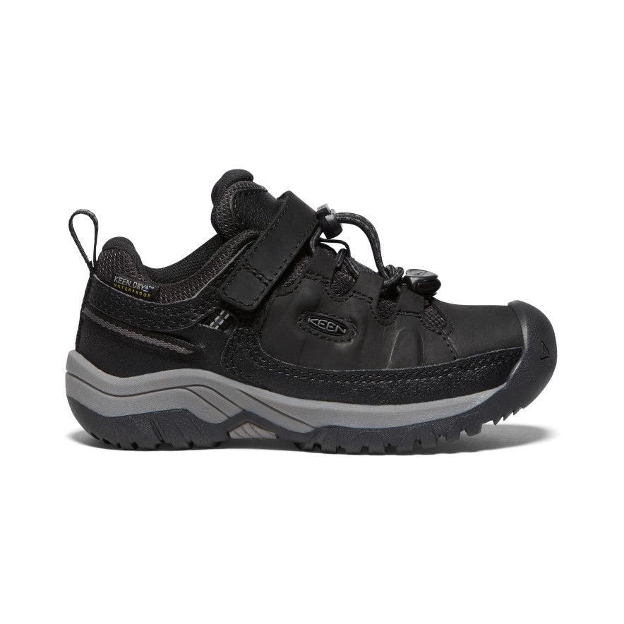 Buty Keen Targhee Waterproof Dziecięce Czarne | MJTCKBI-43