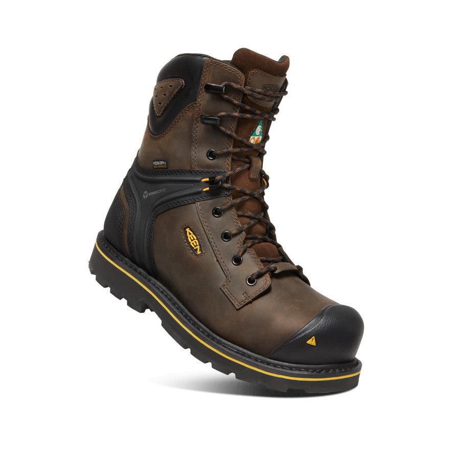 Buty Robocze Keen CSA Abitibi II Waterproof (Carbon-Fiber Toe) Męskie Brązowe | WARFYQV-72