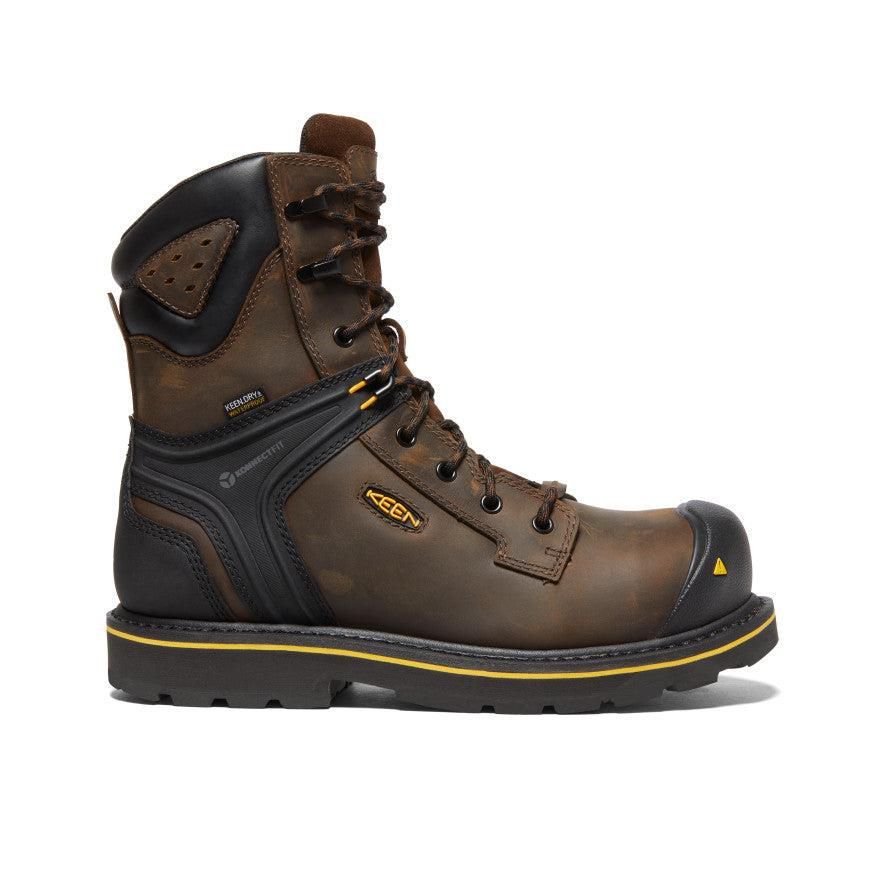 Buty Robocze Keen CSA Abitibi II Waterproof (Carbon-Fiber Toe) Męskie Brązowe | WARFYQV-72