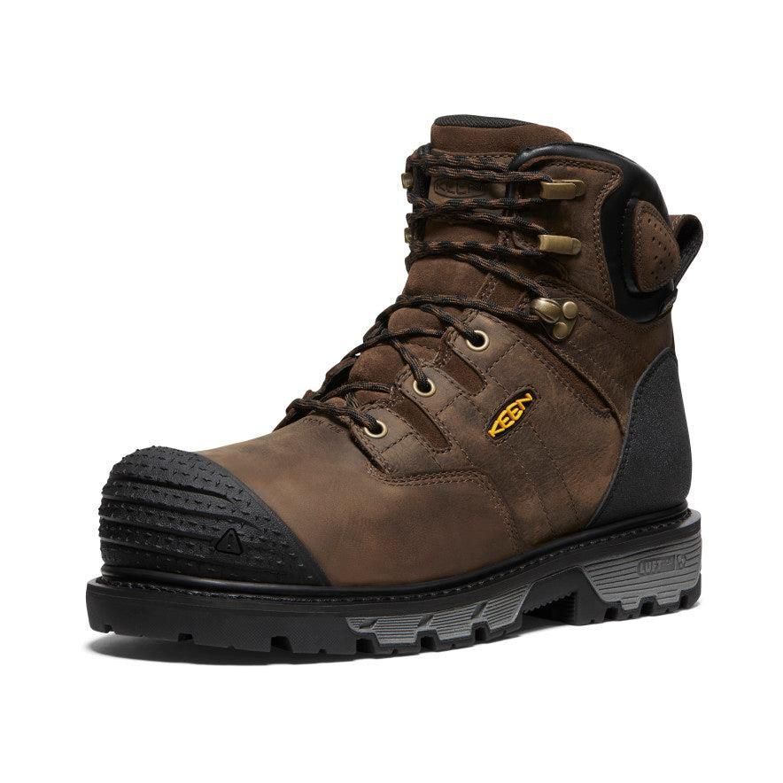 Buty Robocze Keen CSA Camden 6 Waterproof (Carbon-Fiber Toe) Męskie Brązowe | GZYNPJC-54