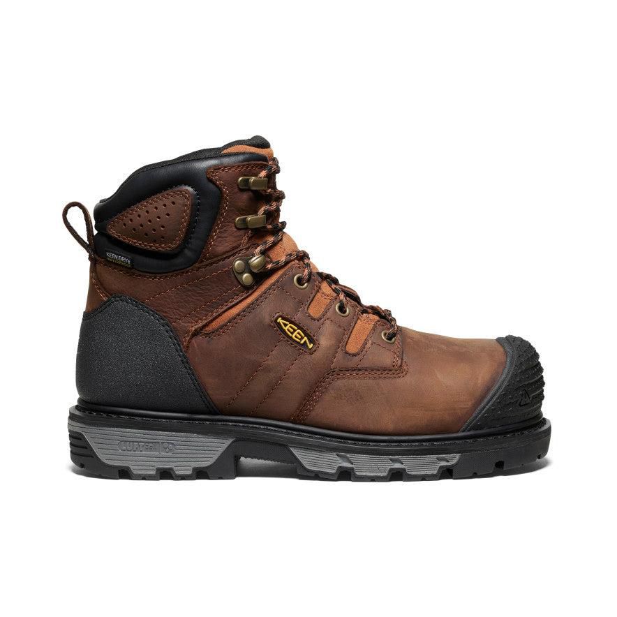 Buty Robocze Keen Camden 6 Waterproof (Carbon-Fiber Toe) Męskie Brązowe | ZFXIBQC-03