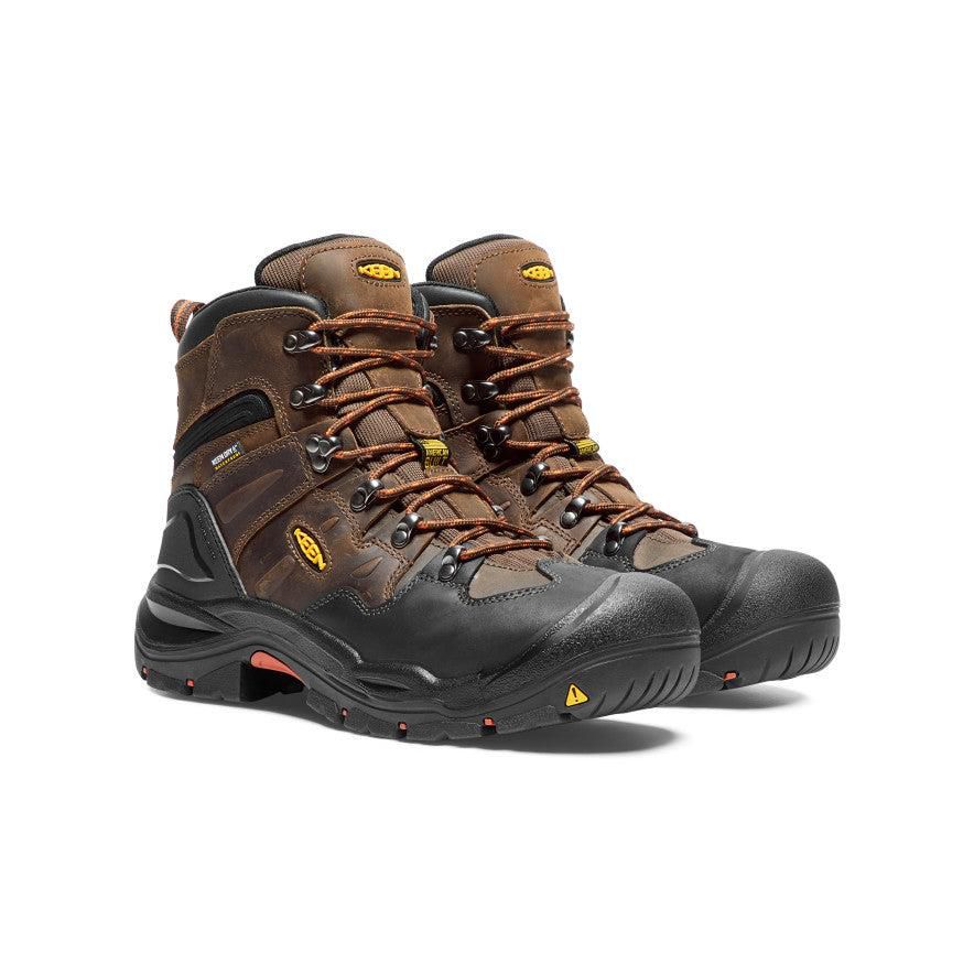 Buty Robocze Keen Coburg 6 Waterproof (Steel Toe) Męskie Brązowe | LMKODSB-82