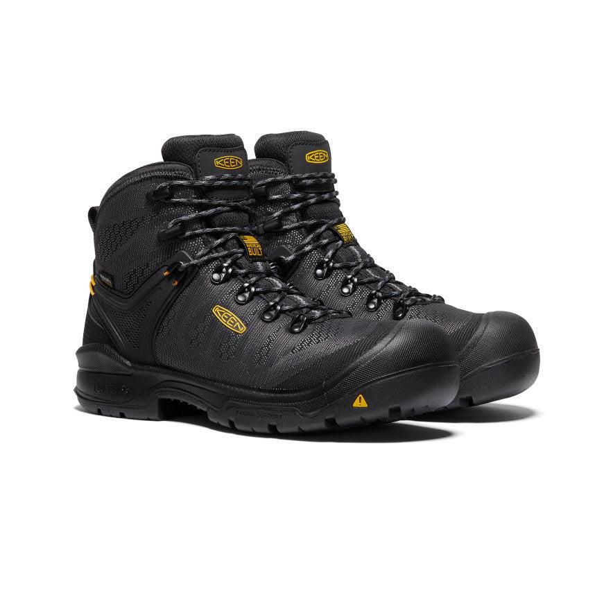 Buty Robocze Keen Dearborn 6 Waterproof (Carbon-Fiber Toe) Męskie Czarne | RHKUJIZ-85