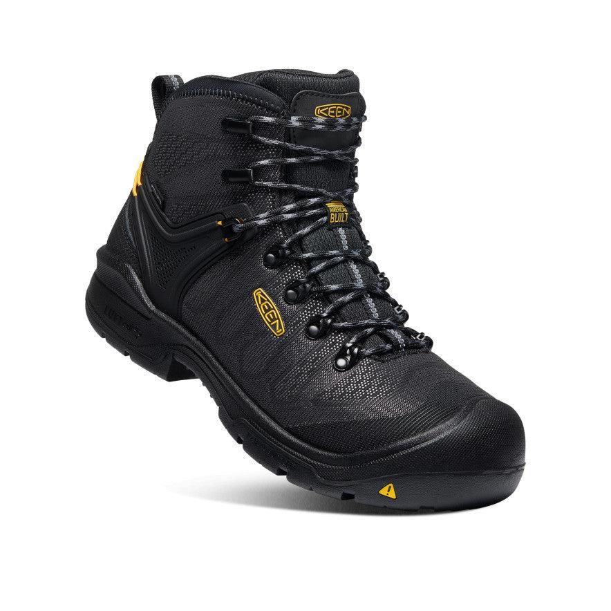 Buty Robocze Keen Dearborn 6 Waterproof (Carbon-Fiber Toe) Męskie Czarne | RHKUJIZ-85