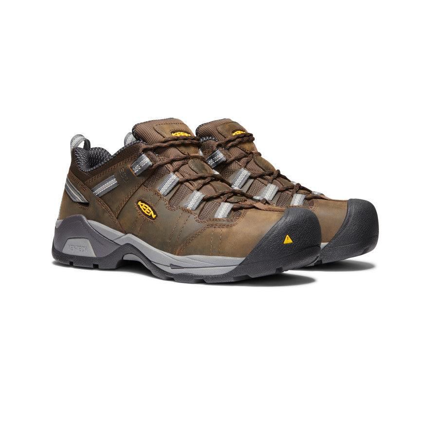 Buty Robocze Keen Detroit XT ESD (Steel Toe) Męskie Brązowe | GLJKHBF-39