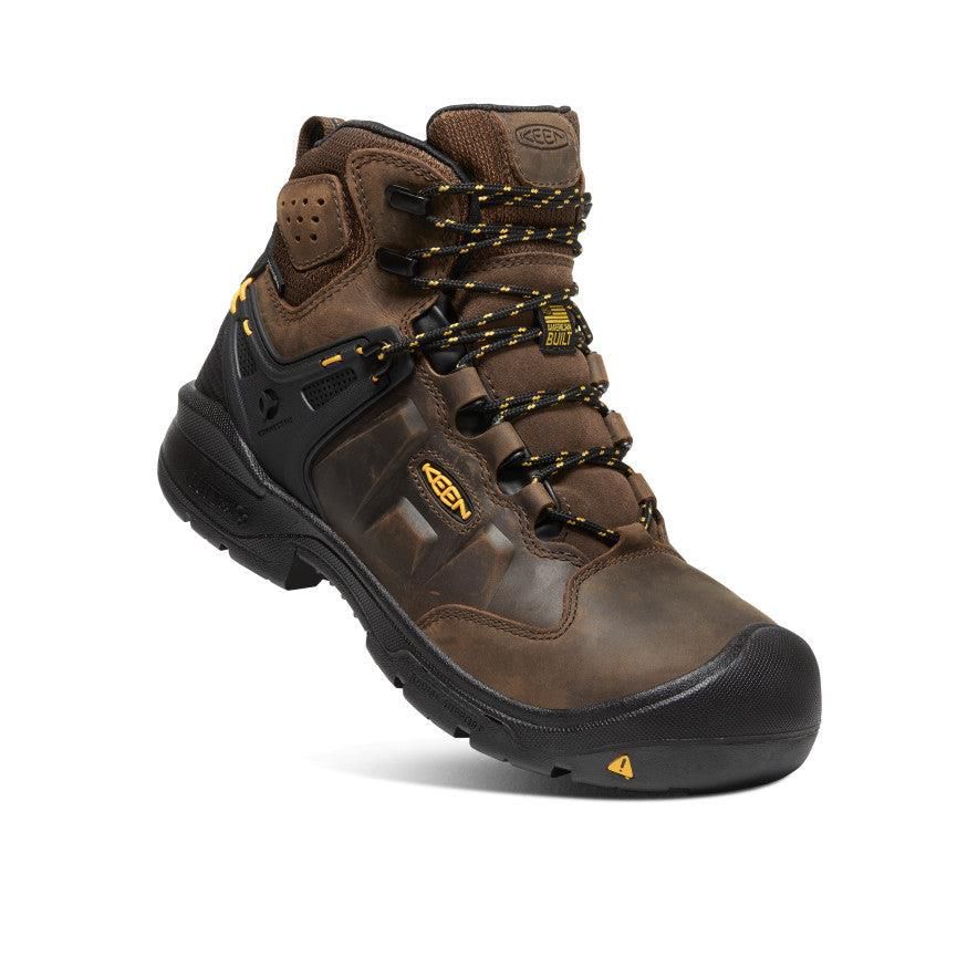 Buty Robocze Keen Dover 6 Waterproof (Carbon-Fiber Toe) Męskie Brązowe | FKHRDSB-58