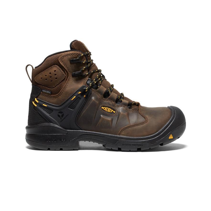 Buty Robocze Keen Dover 6 Waterproof (Carbon-Fiber Toe) Męskie Brązowe | FKHRDSB-58