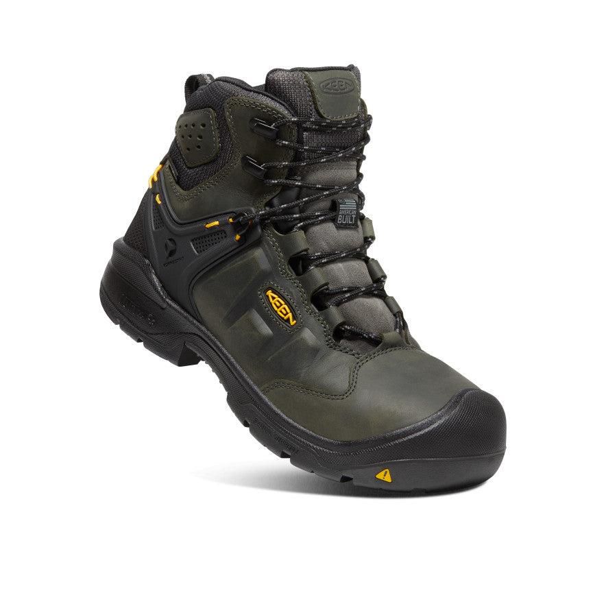 Buty Robocze Keen Dover 6 Waterproof (Carbon-Fiber Toe) Męskie Czarne | CIMPZBH-90