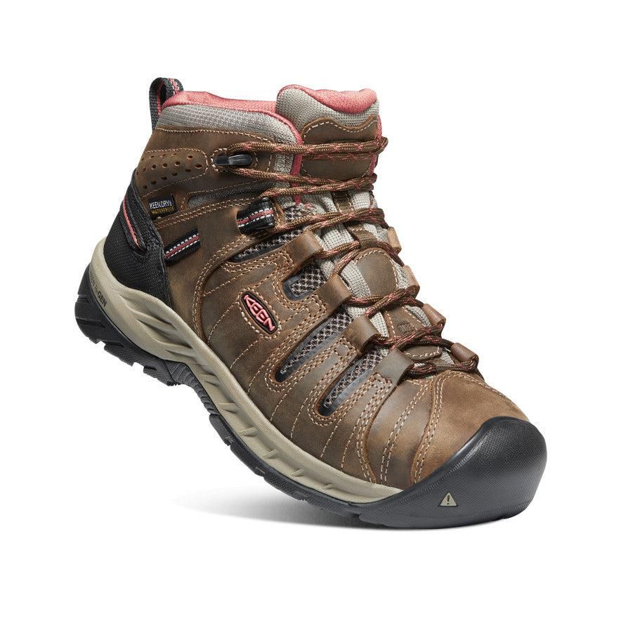 Buty Robocze Keen Flint II Waterproof (Soft Toe) Damskie Brązowe | VQFIRBC-17