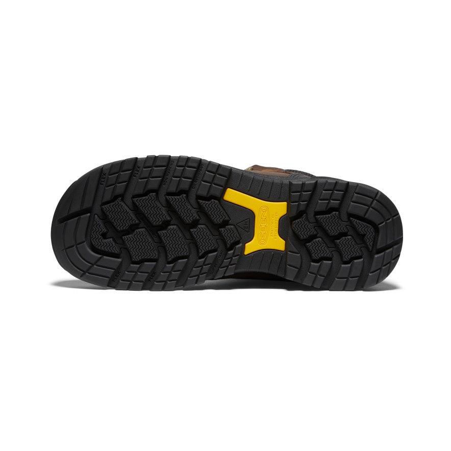 Buty Robocze Keen Independence 8 Waterproof (Soft Toe) Męskie Brązowe | IOSJGEN-02