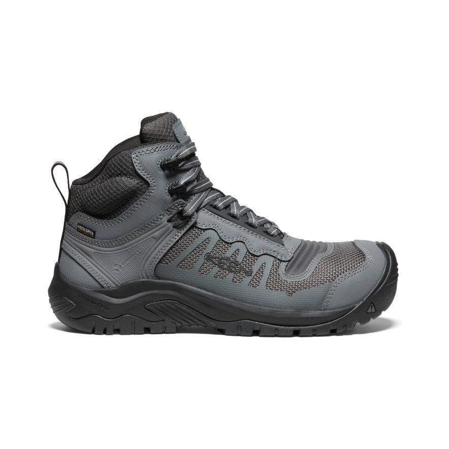 Buty Robocze Keen Reno Mid Waterproof (Carbon-Fiber Toe) Męskie Niebieskie | BGUJWKO-75