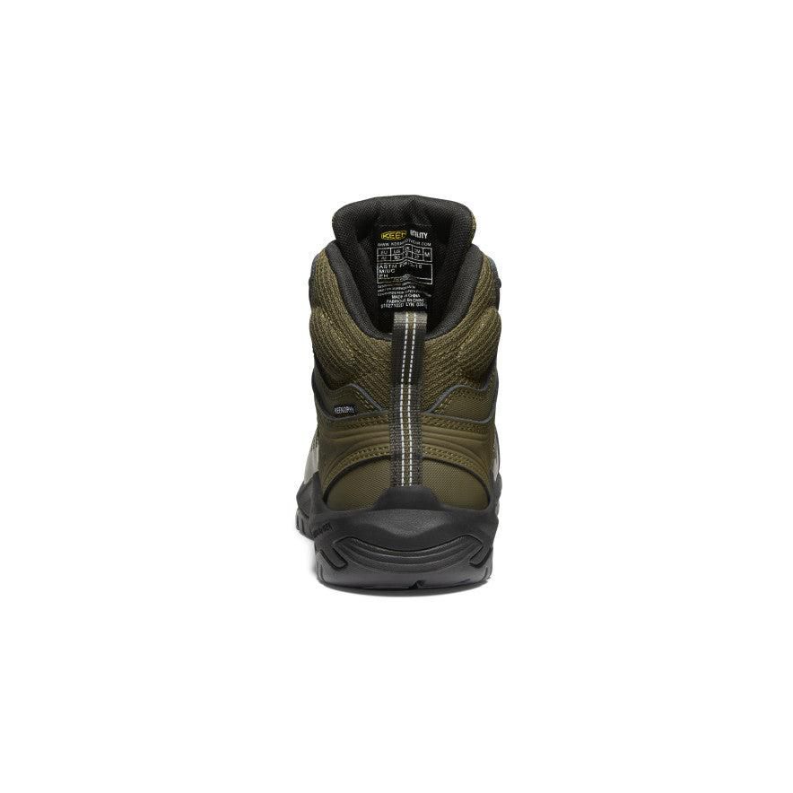 Buty Robocze Keen Reno Mid Waterproof (Carbon-Fiber Toe) Męskie Oliwkowe | HFYMIXA-54