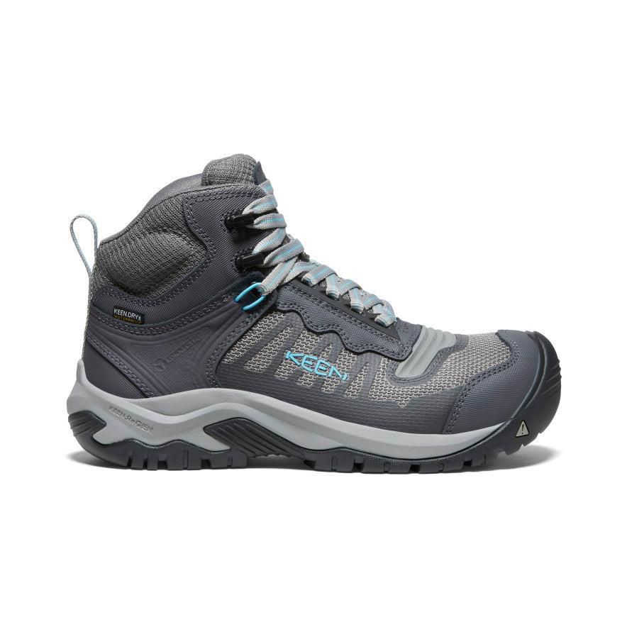 Buty Robocze Keen Reno Waterproof Mid (Carbon-Fiber Toe) Damskie Szare | ACYLOSG-49