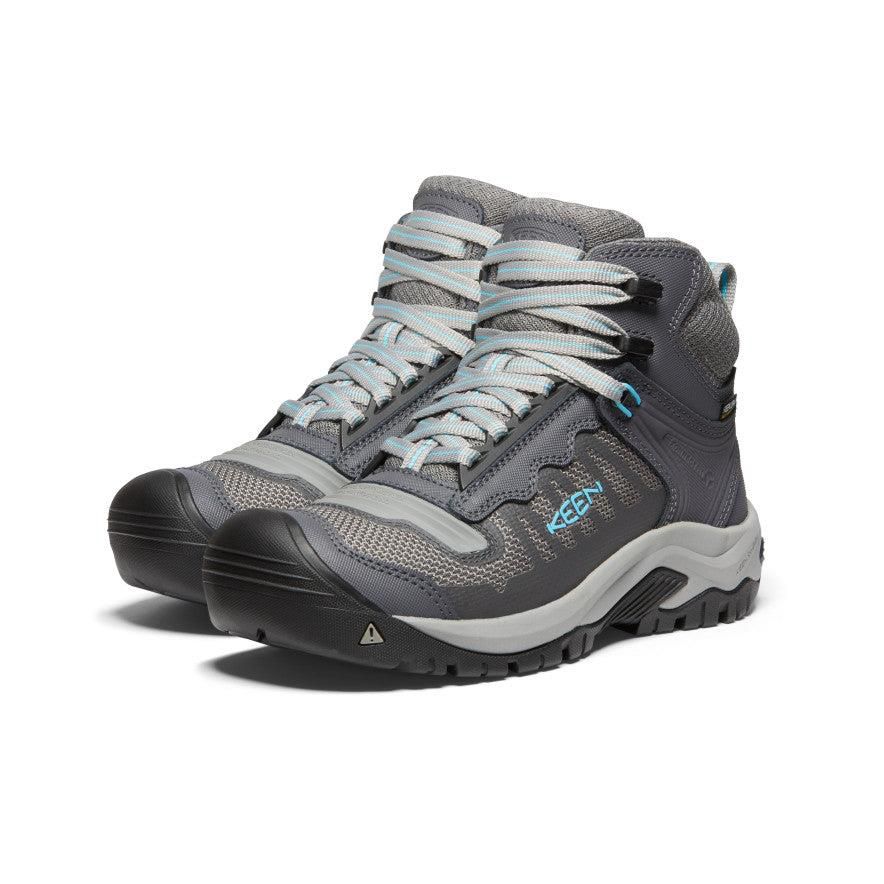 Buty Robocze Keen Reno Waterproof Mid (Soft Toe) Damskie Szare | ZDINFXM-24