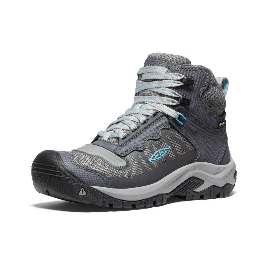 Buty Robocze Keen Reno Waterproof Mid (Soft Toe) Damskie Szare | ZDINFXM-24