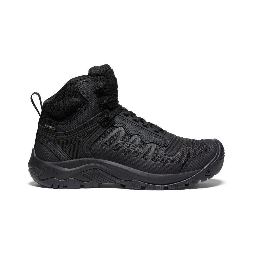 Buty Robocze Keen Reno Waterproof Mid (Soft Toe) Męskie Czarne | ERLACKO-26