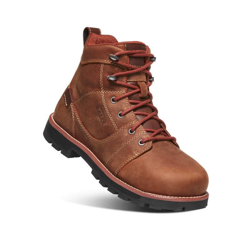 Buty Robocze Keen Seattle 6 Waterproof (Aluminum Toe) Damskie Brązowe | LSEJXWV-23