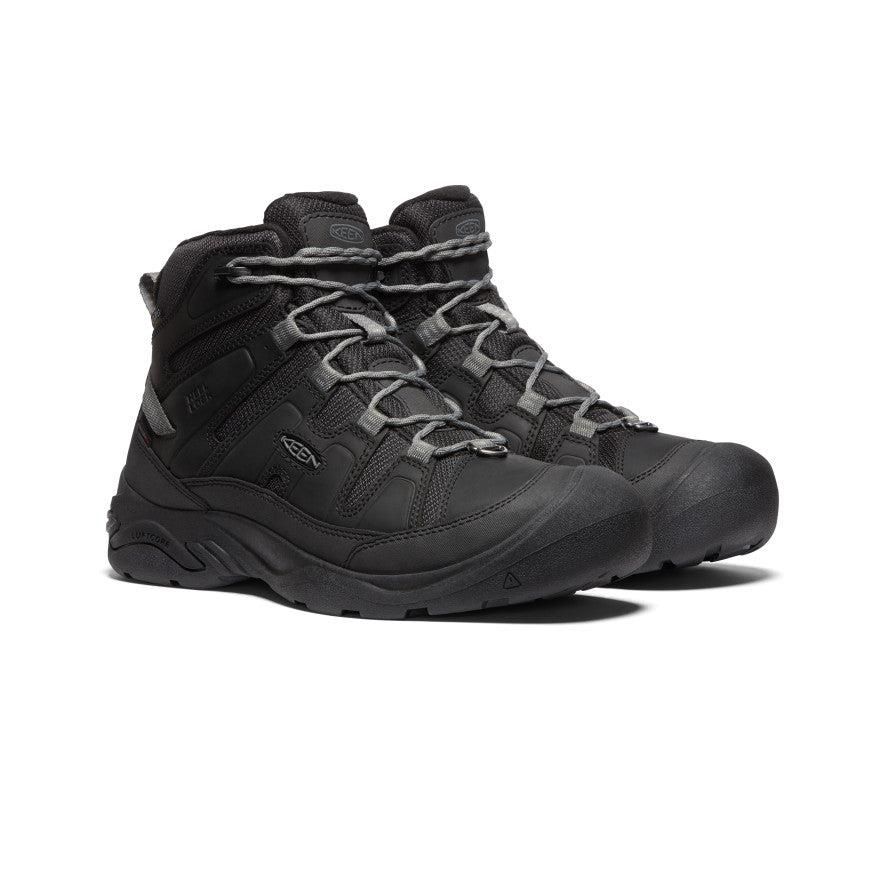 Buty Trekkingowe Keen Circadia Polar Waterproof Męskie Czarne | ZPJUYXC-74