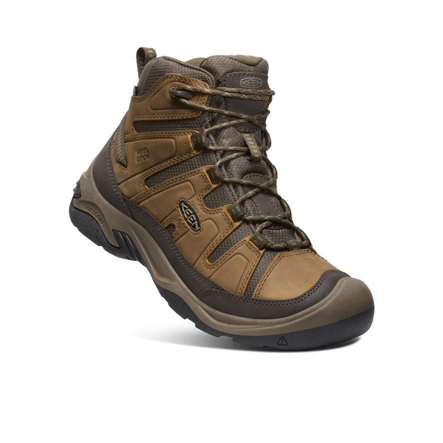 Buty Trekkingowe Keen Circadia Waterproof Męskie Brązowe | TQUNGZW-68