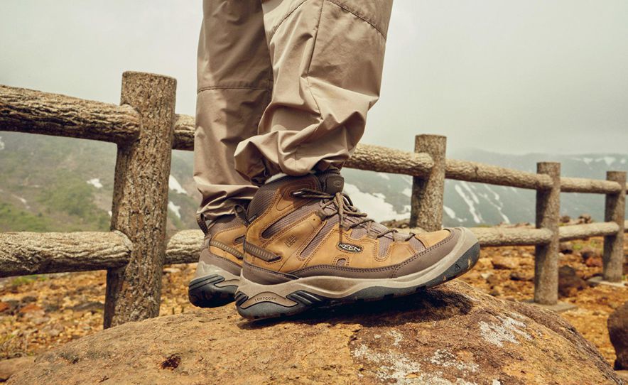 Buty Trekkingowe Keen Circadia Waterproof Męskie Brązowe | TQUNGZW-68