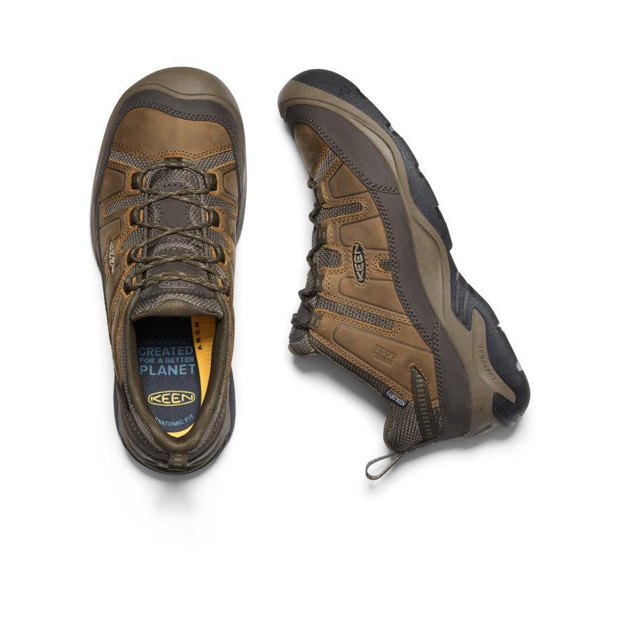 Buty Trekkingowe Keen Circadia Waterproof Męskie Brązowe | CAZRKGI-14