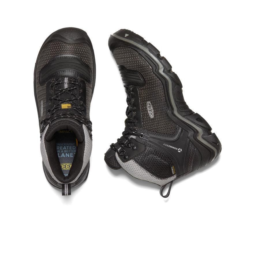 Buty Trekkingowe Keen Durand EVO Waterproof Męskie Czarne | ELXGYTK-49