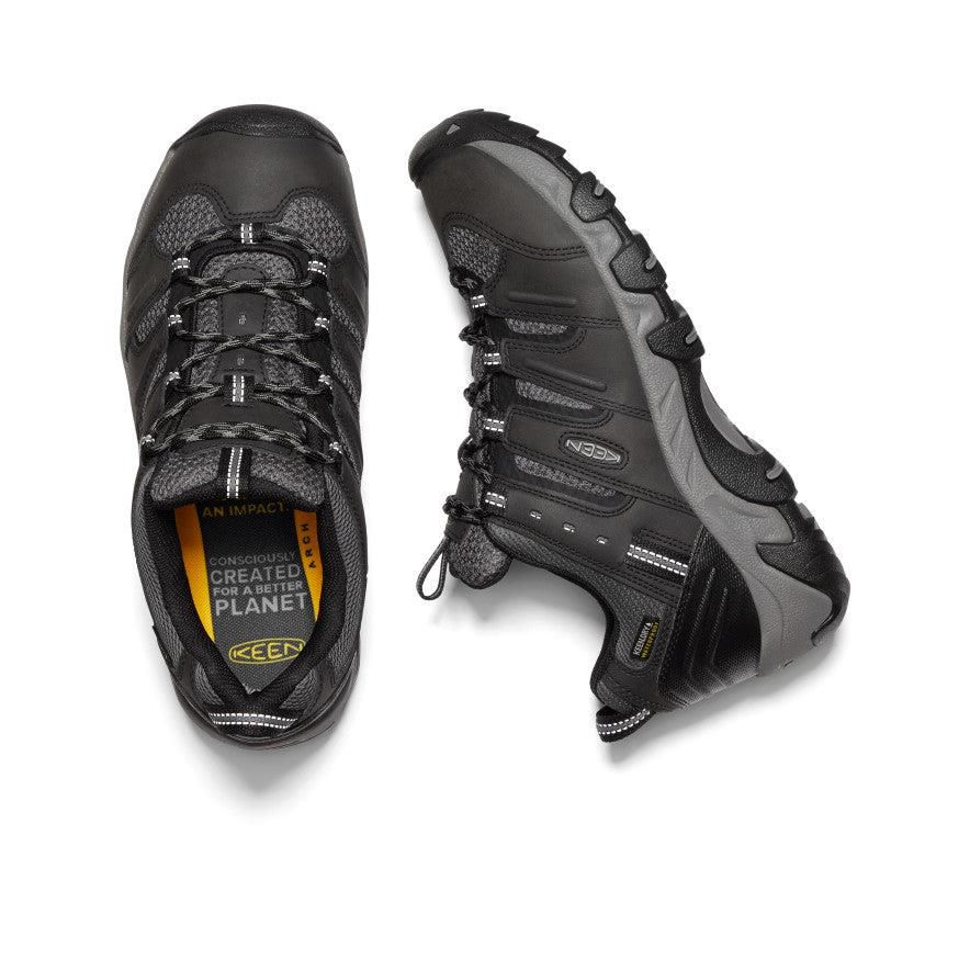 Buty Trekkingowe Keen Koven Waterproof Męskie Czarne | LEJWHUN-75