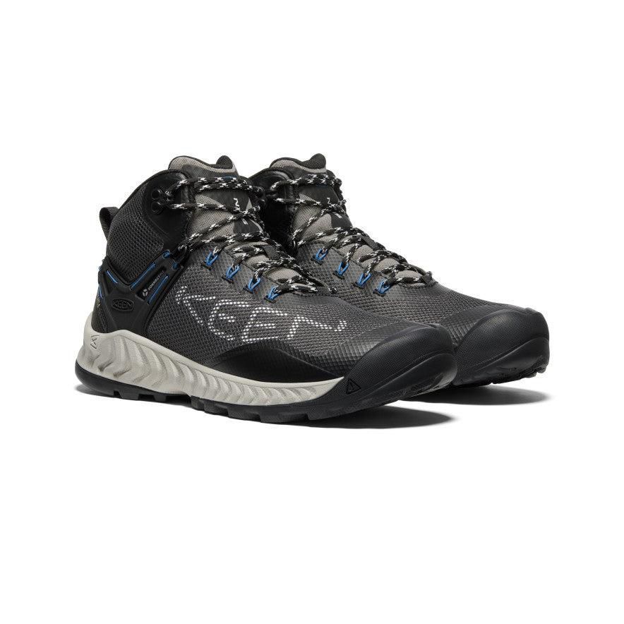 Buty Trekkingowe Keen NXIS EVO Waterproof Męskie Czarne | WIFGTLH-13