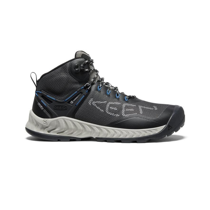 Buty Trekkingowe Keen NXIS EVO Waterproof Męskie Czarne | WIFGTLH-13