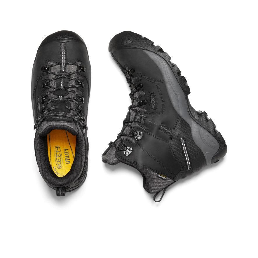 Buty Trekkingowe Keen Pittsburgh Energy 6 Waterproof (Carbon Fiber Toe) Męskie Czarne | YBWHJUZ-81