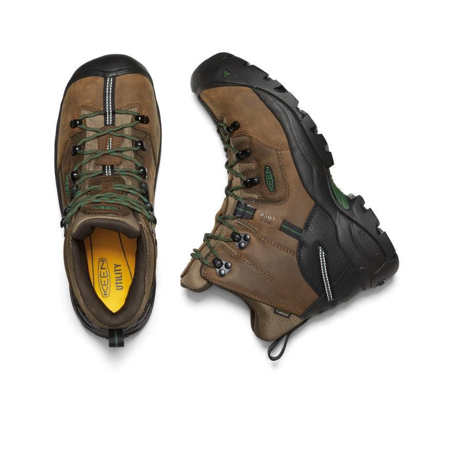 Buty Trekkingowe Keen Pittsburgh Energy 6 Waterproof (Carbon Fiber Toe) Męskie Brązowe | SLEZOTG-53