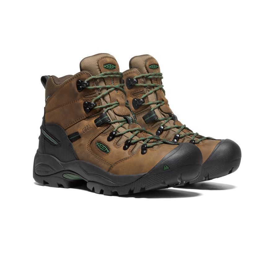 Buty Trekkingowe Keen Pittsburgh Energy 6 Waterproof (Soft Toe) Męskie Brązowe | BCLFREA-27