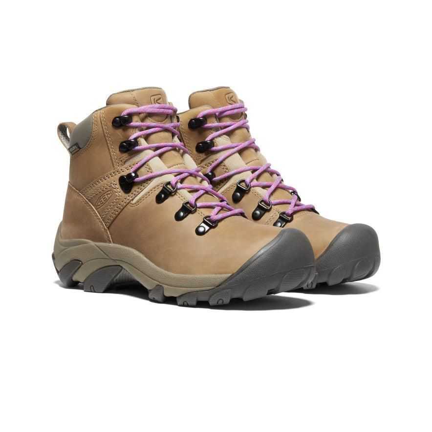 Buty Trekkingowe Keen Pyrenees Waterproof Damskie Khaki | HBNYGJU-04