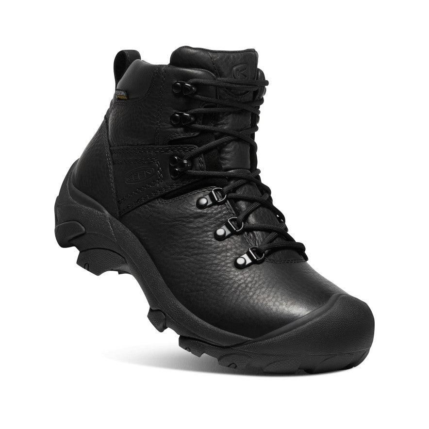 Buty Trekkingowe Keen Pyrenees Waterproof Męskie Czarne | FJNQYAM-51