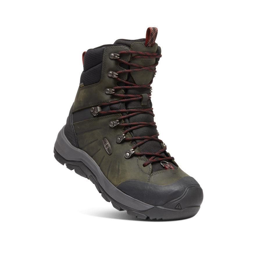 Buty Trekkingowe Keen Revel IV High Polar Waterproof Męskie Oliwkowe | DPFKJRS-60