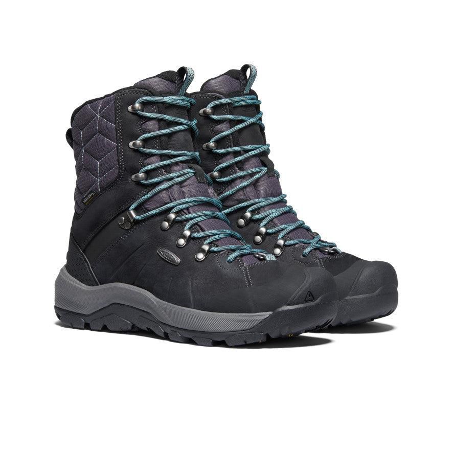 Buty Trekkingowe Keen Revel IV High Polar Waterproof Damskie Czarne | LZWRATQ-63