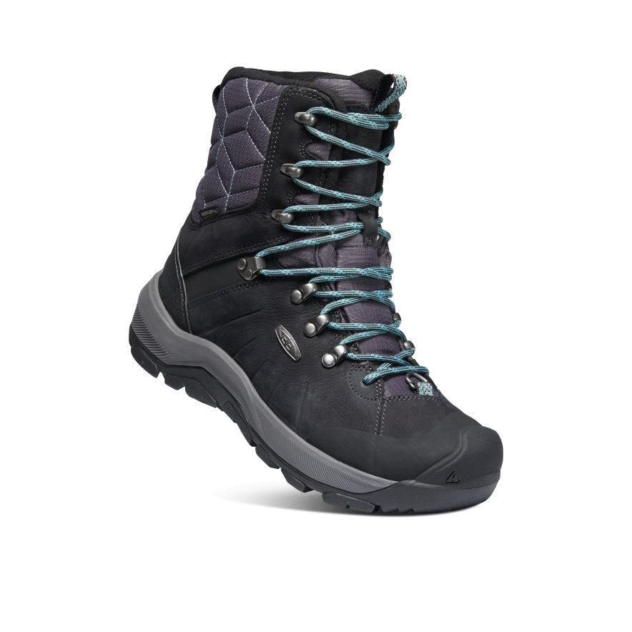 Buty Trekkingowe Keen Revel IV High Polar Waterproof Damskie Czarne | LZWRATQ-63