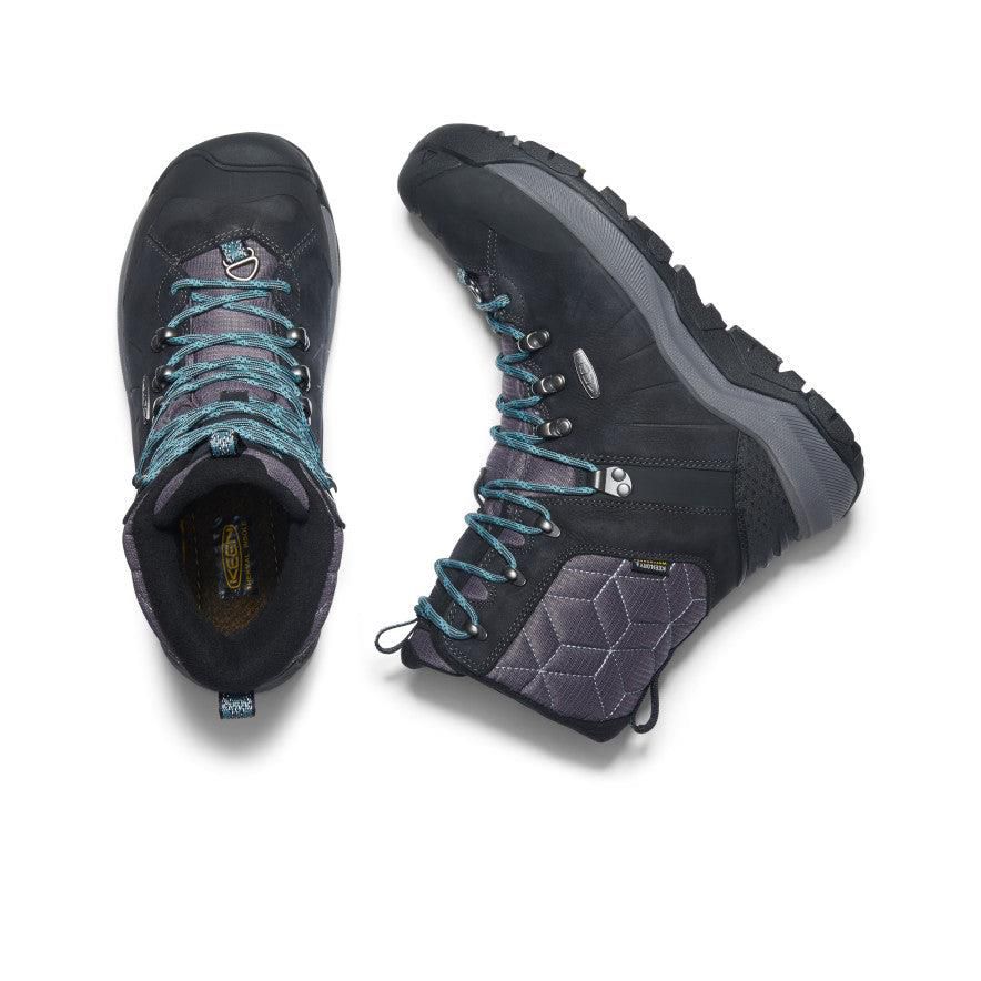 Buty Trekkingowe Keen Revel IV High Polar Waterproof Damskie Czarne | LZWRATQ-63