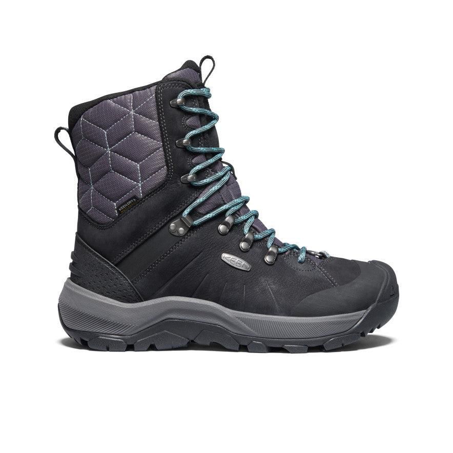 Buty Trekkingowe Keen Revel IV High Polar Waterproof Damskie Czarne | LZWRATQ-63