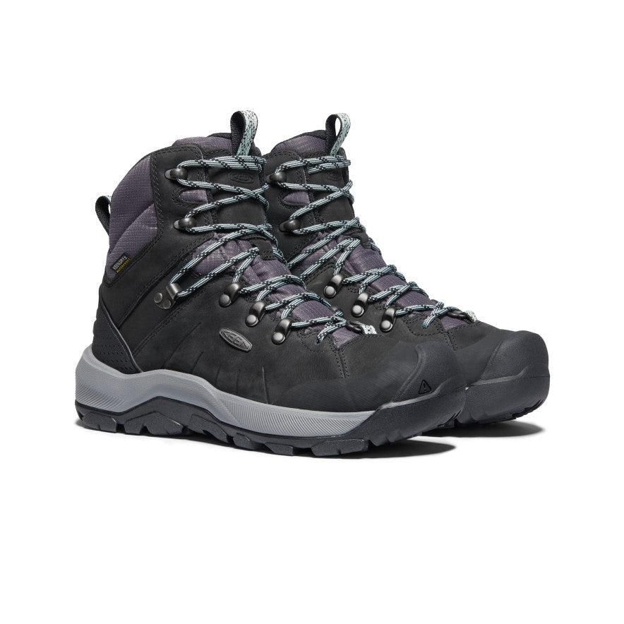 Buty Trekkingowe Keen Revel IV Polar Waterproof Damskie Czarne | JNMOLZA-84